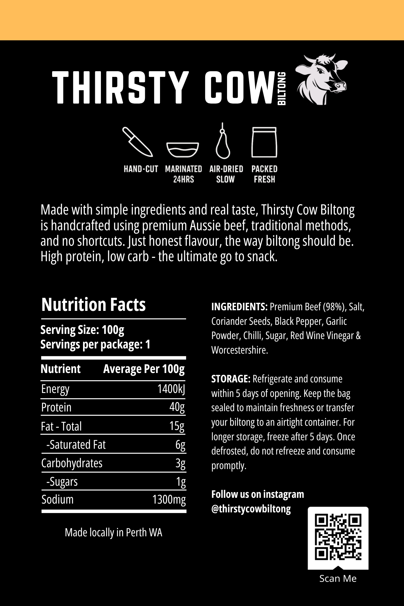 Garlic Biltong